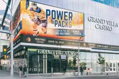 Grand Villa Casino entrance on 104 Avenue