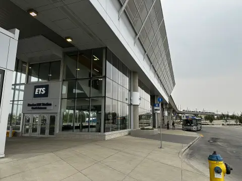 Davies Station transit centre in southeast Edmonton